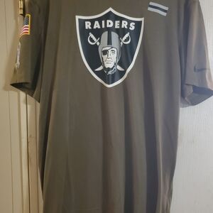 Nike Brown Raiders Short Sleeve Tee